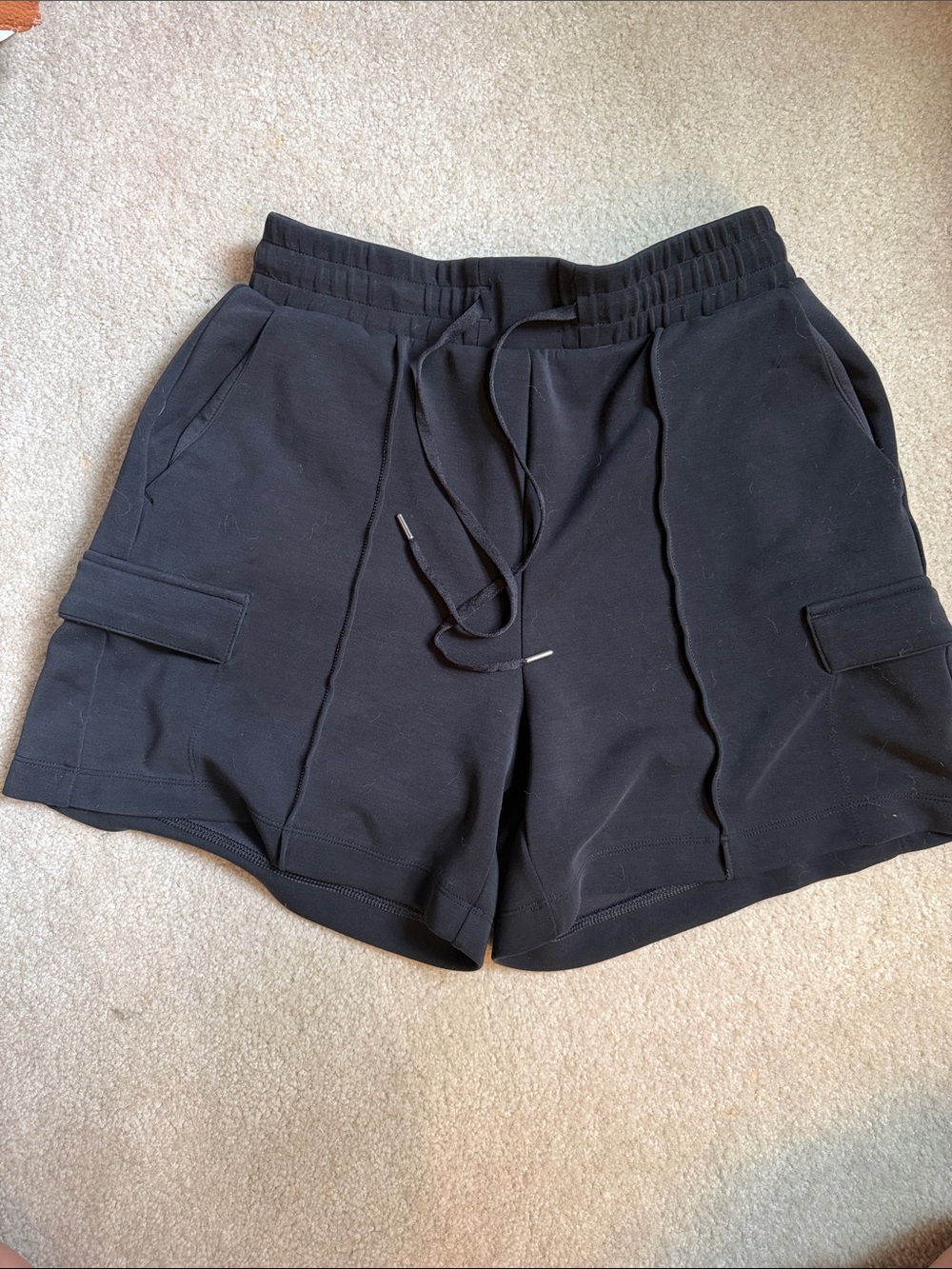 CALIA by Carrie Underwood Black Athletic Cargo Shorts